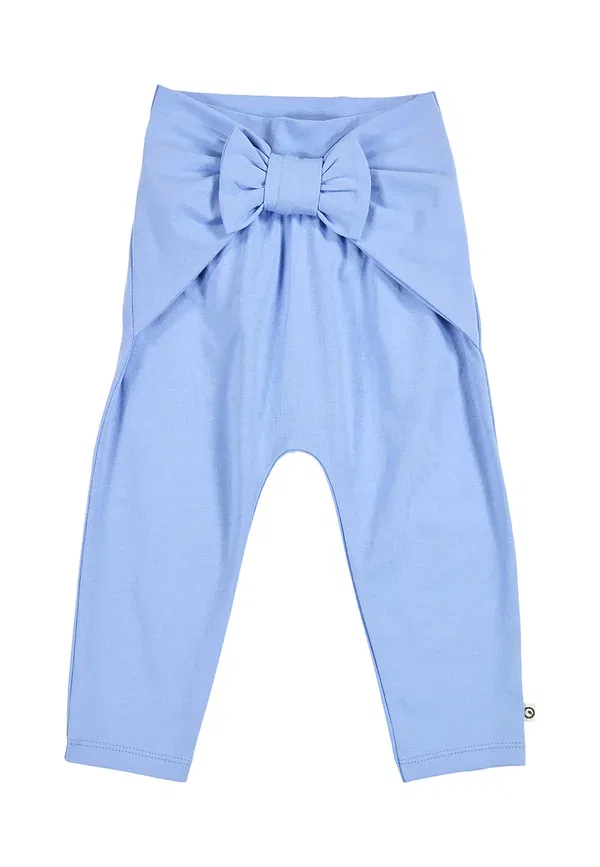 Брюки с высокой растяжимостью Trousers Musli By Green Cotton, Shell Blue, синий