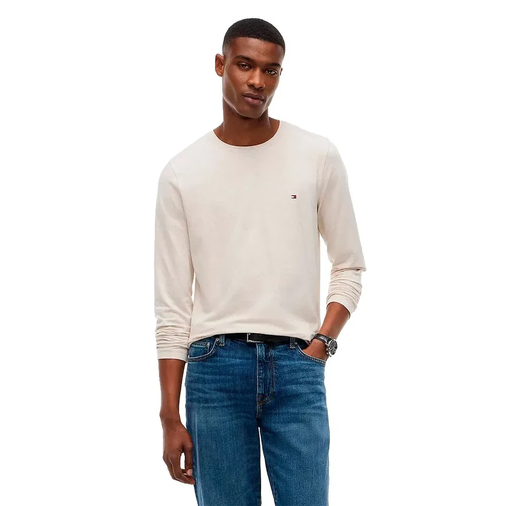 Мужская футболка с длинным рукавом Tommy hilfiger, White
