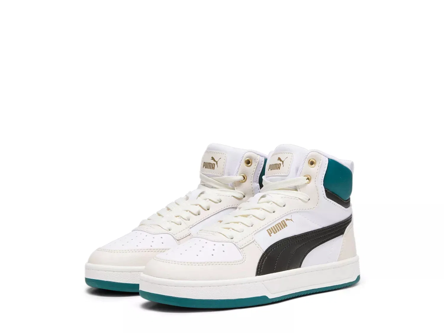 Кроссовки Caven 2.0 Mid, PUMA, белый/зеленый — фото 2