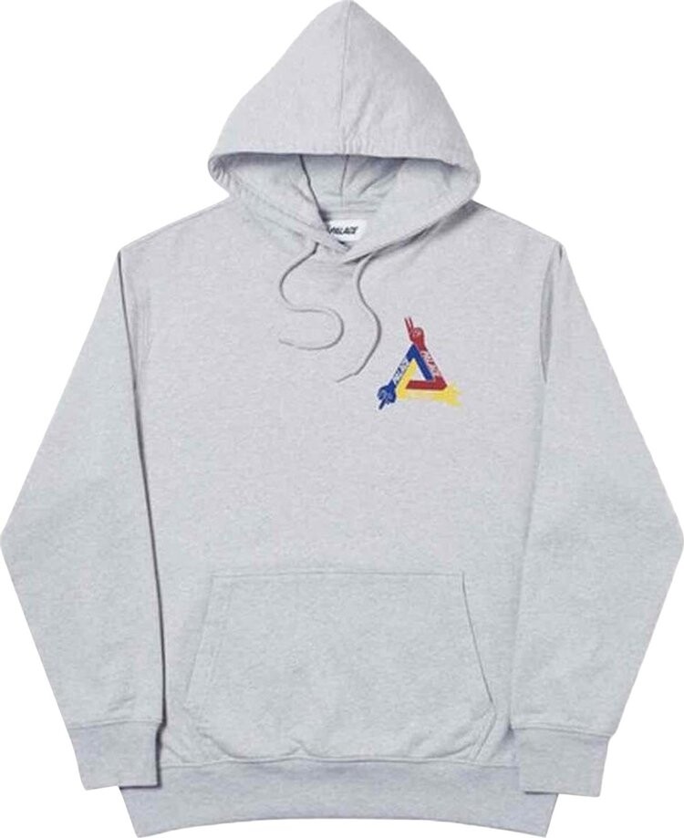 

Толстовка Palace JCDC Hood 'Grey Marl', серый