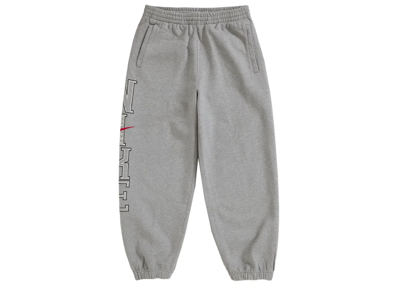 Мужские спортивные штаны с логотипом Supreme,: Heather Grey