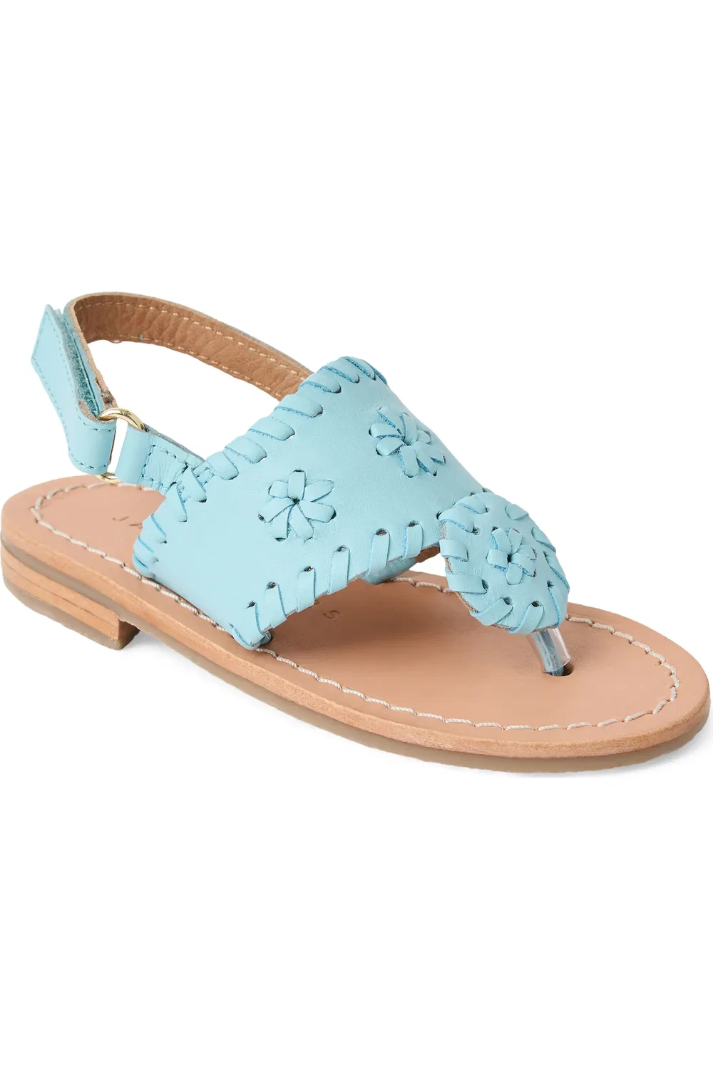 Сандалии детские на регулируемом ремешке Jacks Slingback Jack Rogers, светло-голубой