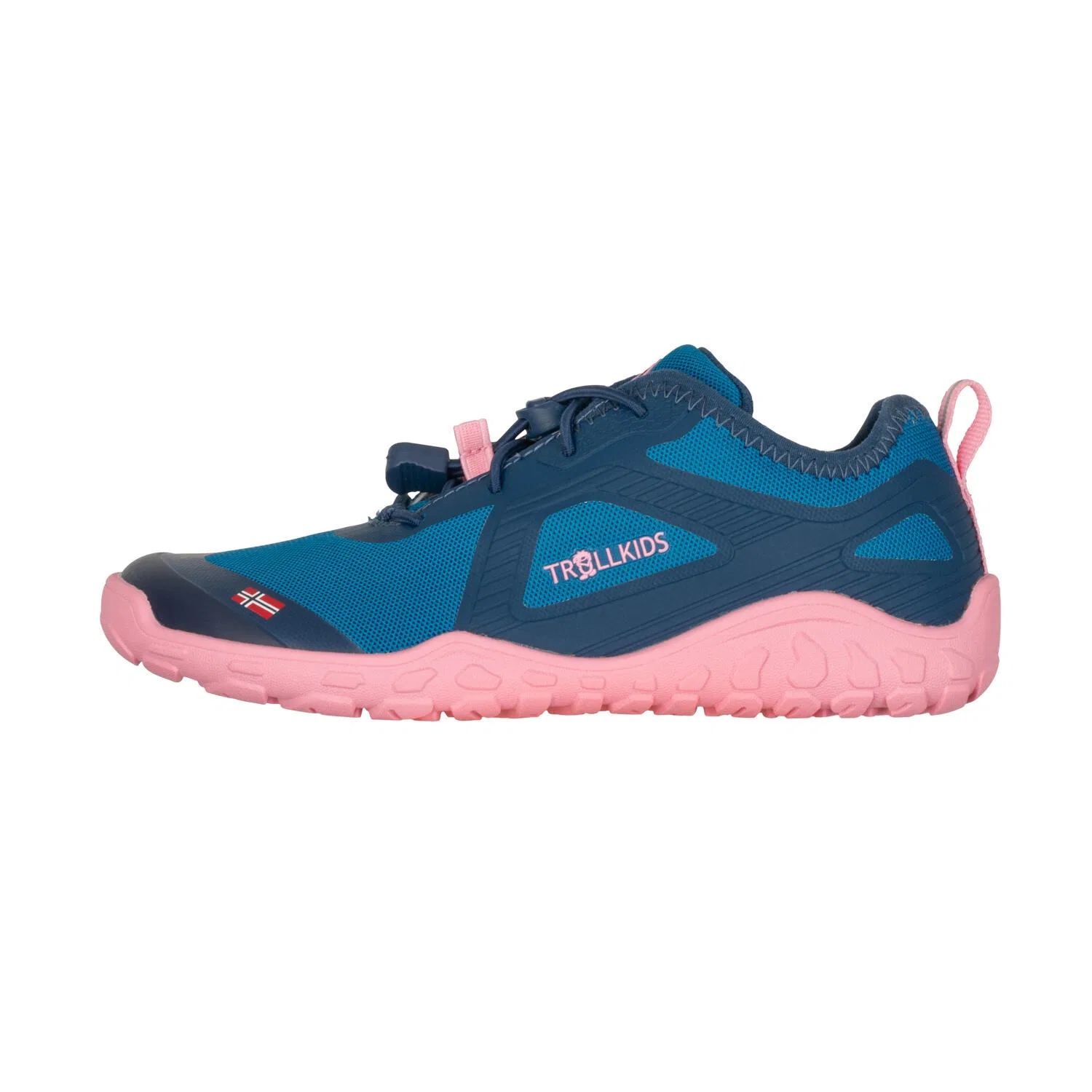 Детские ботинки для хайкинга Skanden Barefoot Hiker Trollkids, Blau