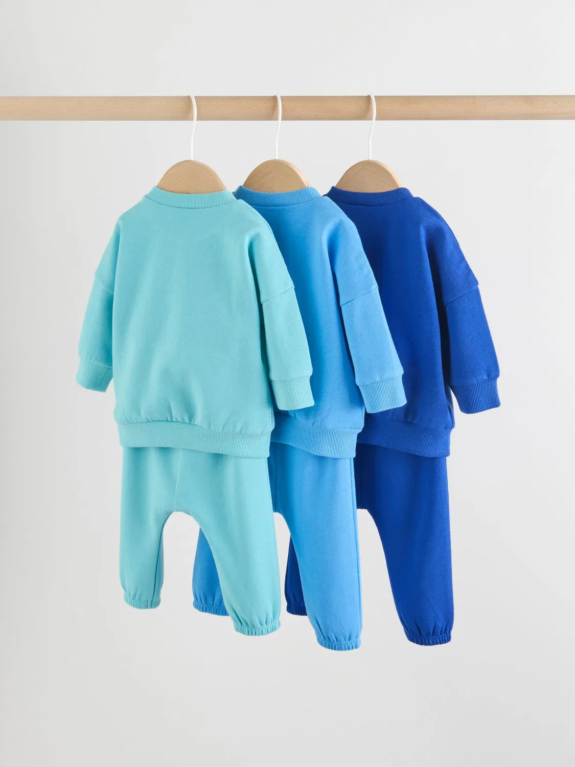 Комплект из 6 вещей: толстовки и джоггеры, Bright Blues Next — фото 2