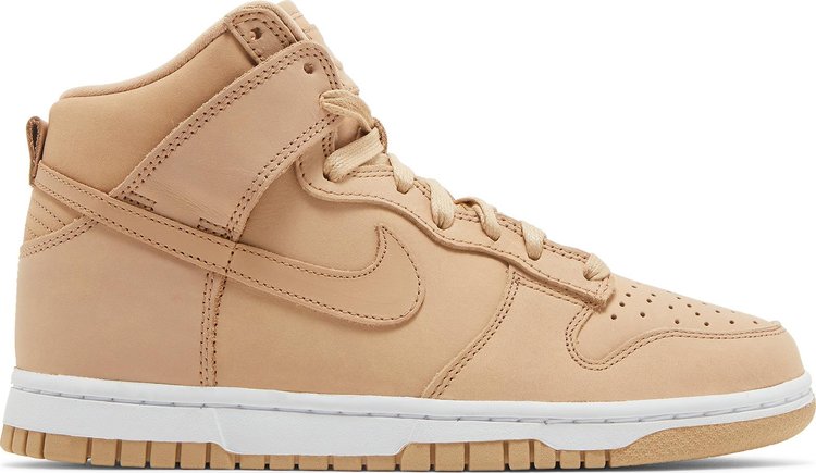 Кроссовки Nike Wmns Dunk High Premium 'Vachetta Tan', загар - фото