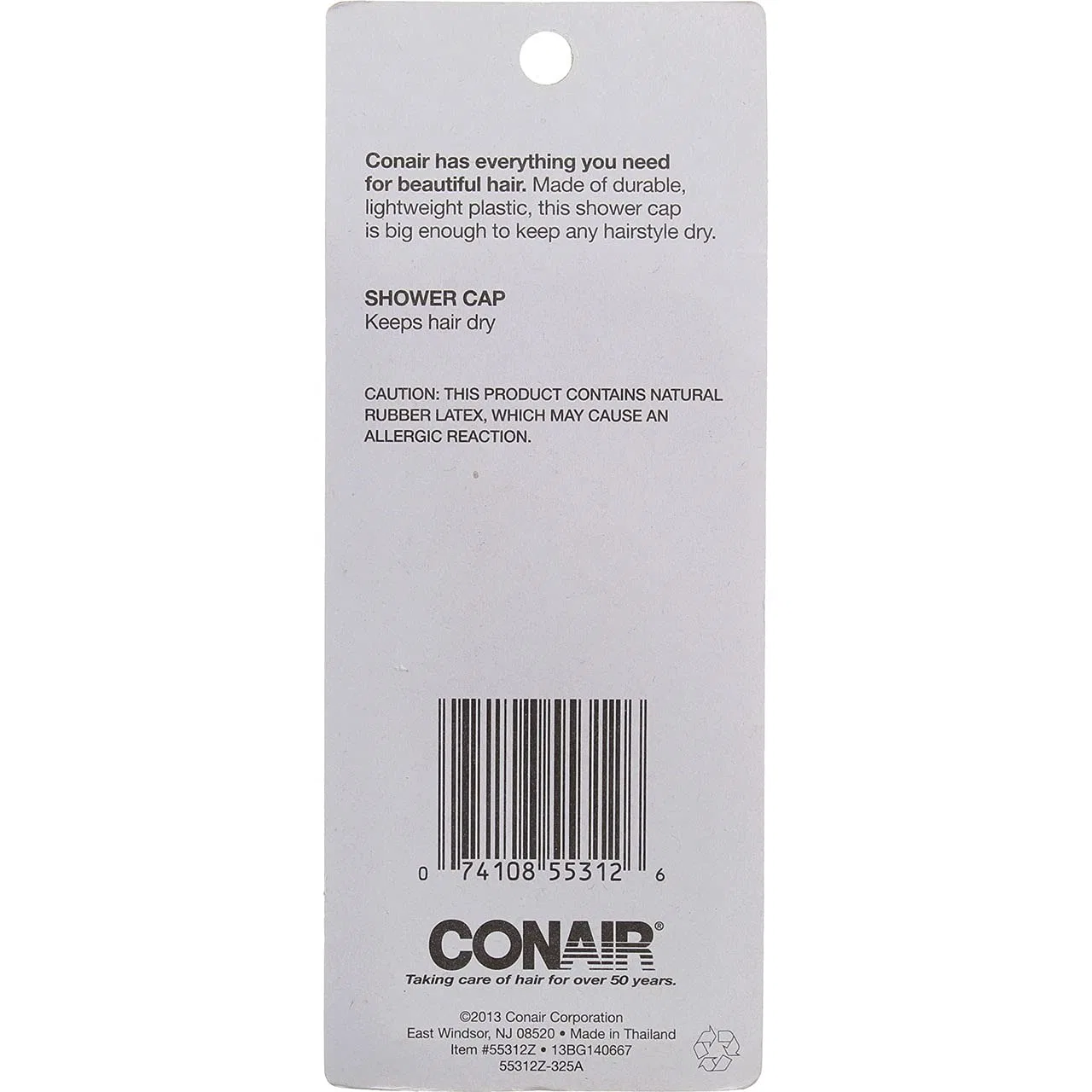 Шапочка для душа Conair Styling Essentials, пластик, 2 шт, 16.3 x 6.5 x 3.3 см, Синяя — фото 4