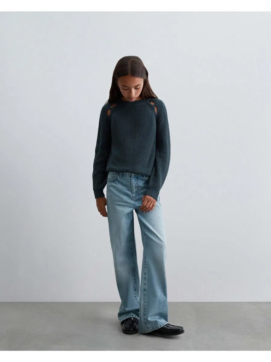 Джинсы Scalpers Regular Jeans из синей джинсовой ткани — фото 2