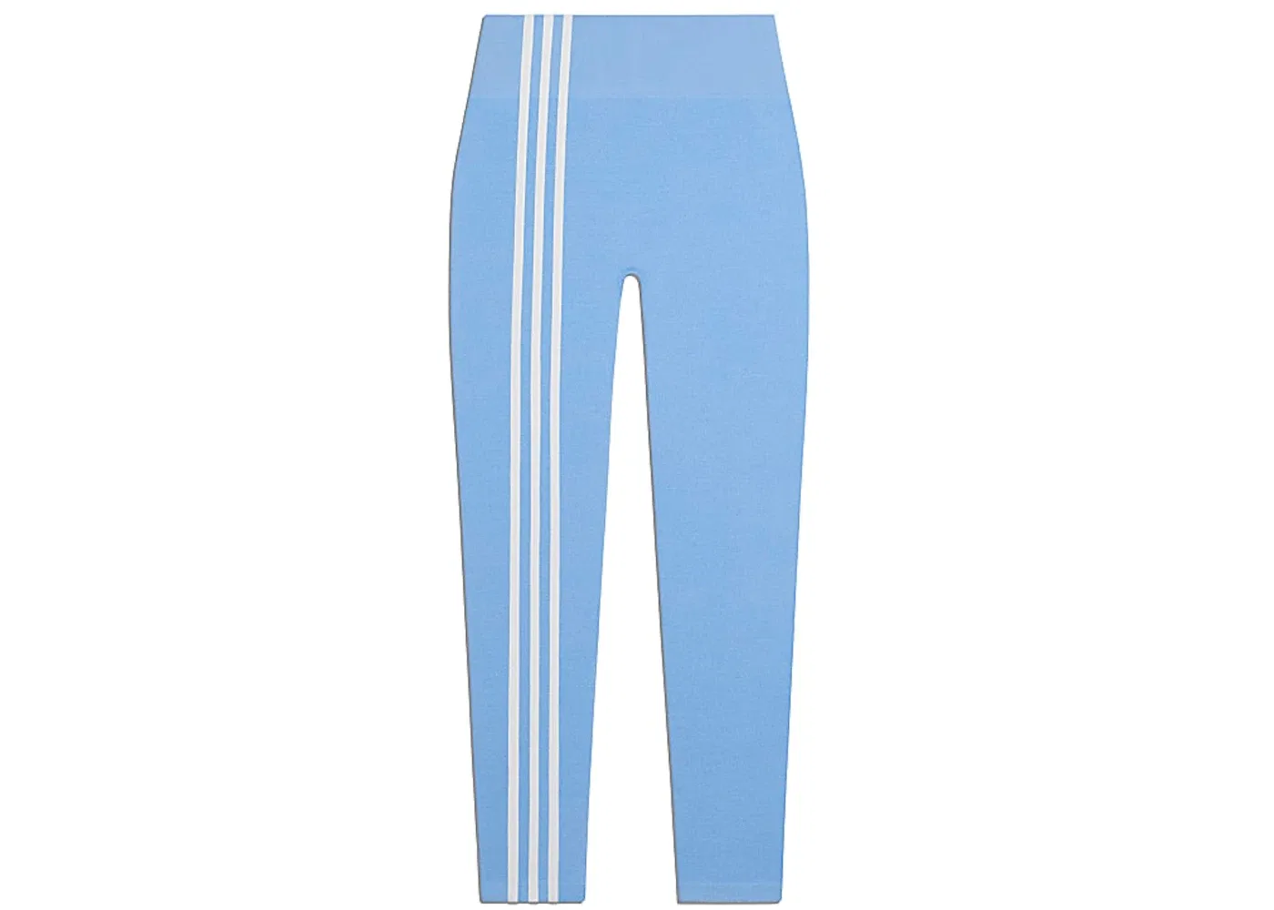 Женские леггинсы с принтом Ivey Park 3-Stripes Terry Tights Adidas, Light Blue