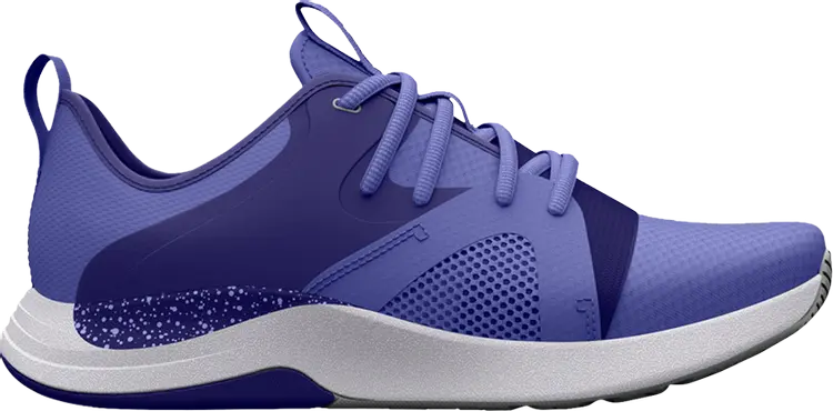 Кроссовки Under Armour Wmns Charged Breathe Lace TR Baja Blue, синий