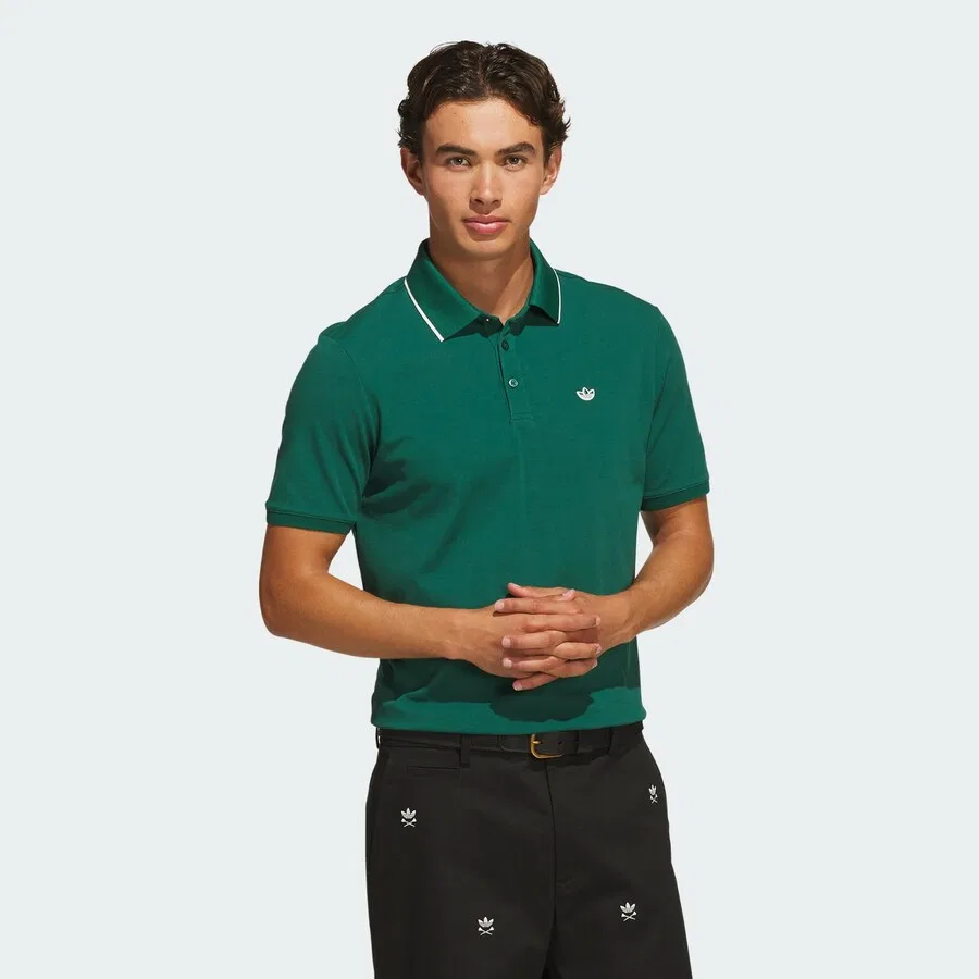 Спортивная футболка ADIDAS PERFORMANCE Performance Shirt 'Trefoil' цвета ели — фото 2