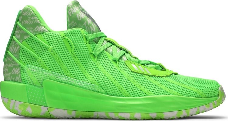 

Кроссовки Adidas Dame 7 'I Am My Own Fan - Solar Green', зеленый