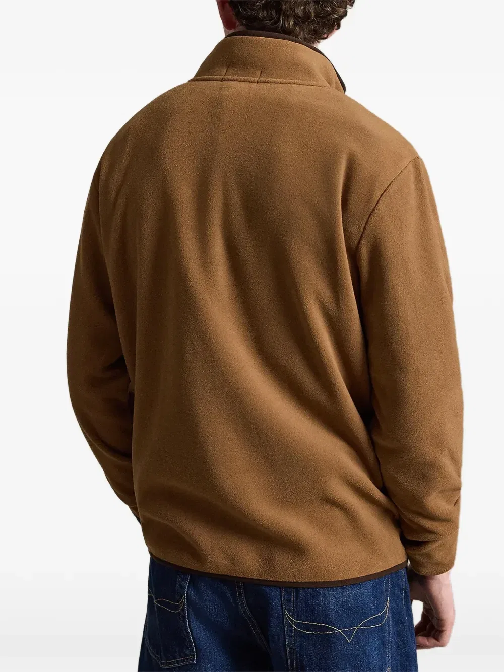 Худи из флиса с медведем Polo Bear Polo Ralph Lauren, коричневый — фото 2