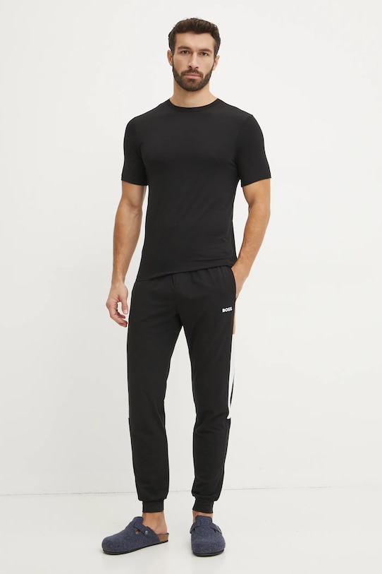 Набор из 3 футболок tshirt rn 3p bamboo BOSS, черный — фото 2