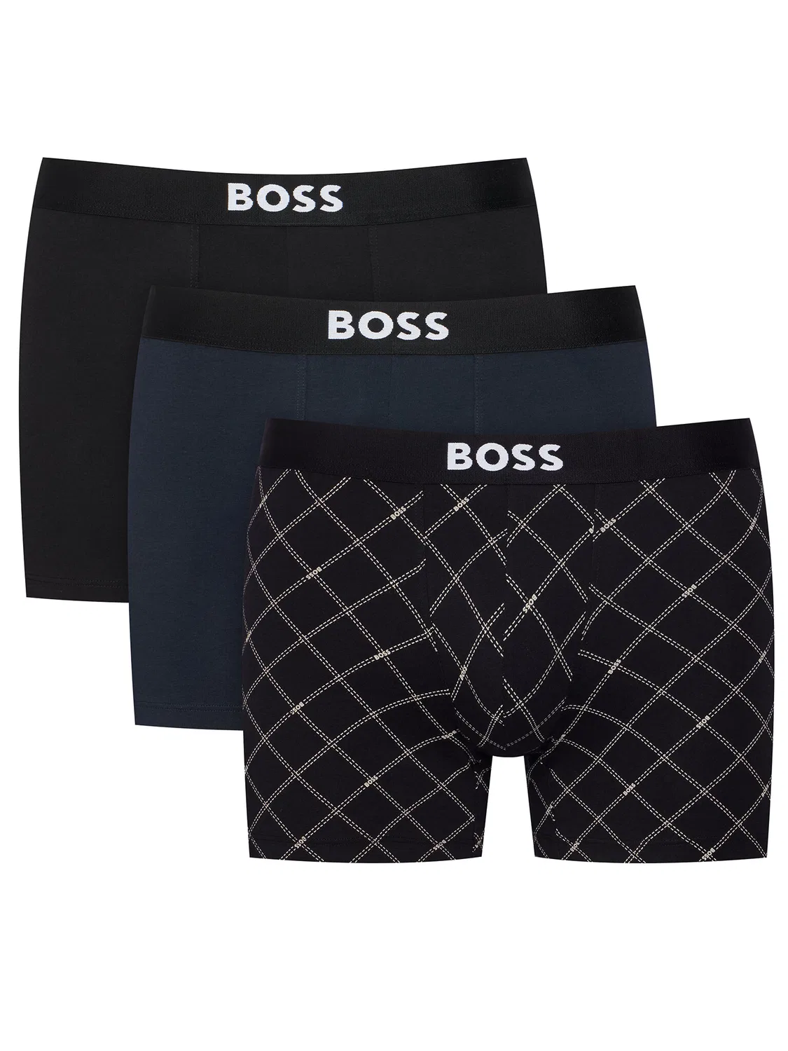 Мужской комплект боксеров Boss, черный