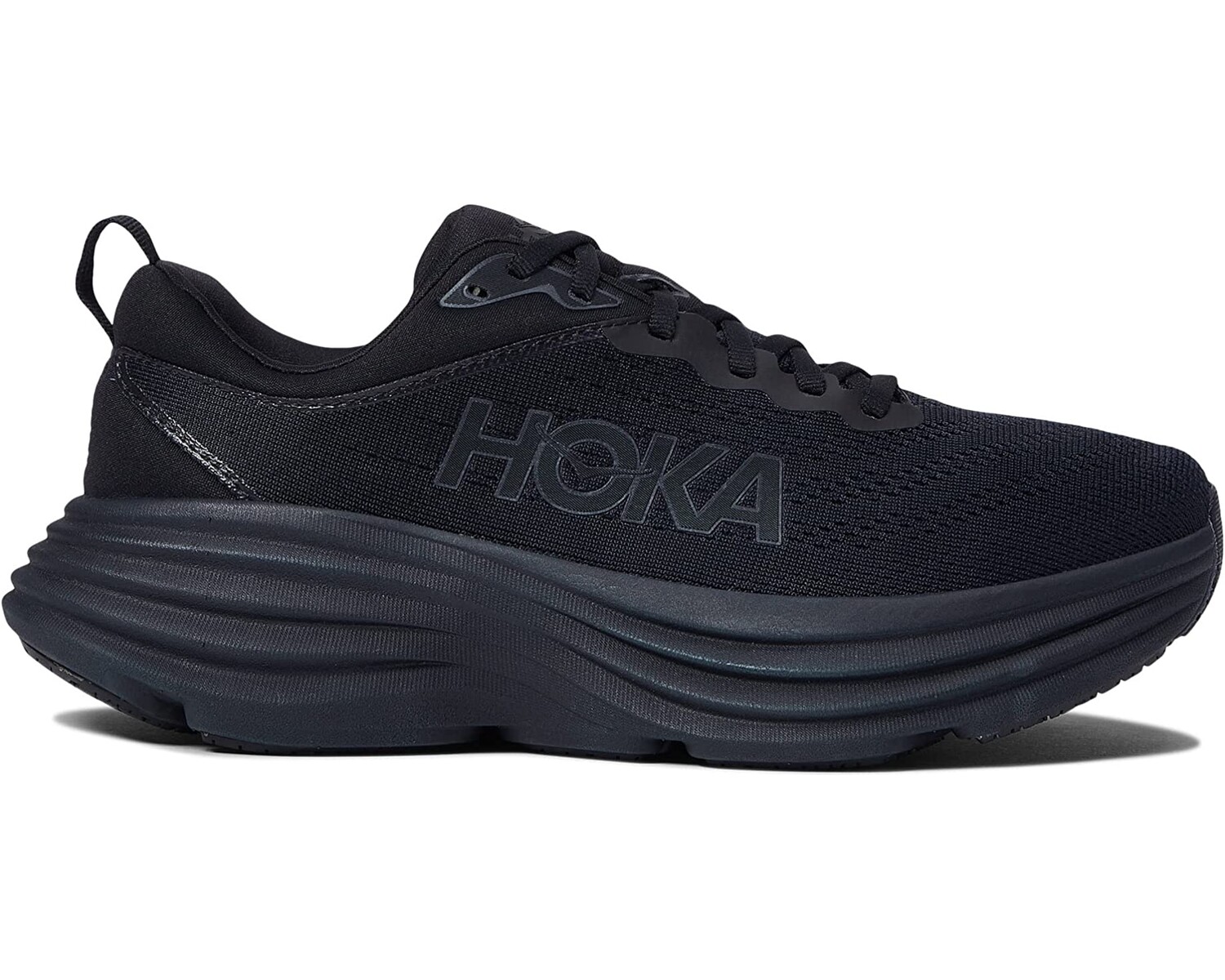 

Кроссовки Hoka Bondi 8, черный
