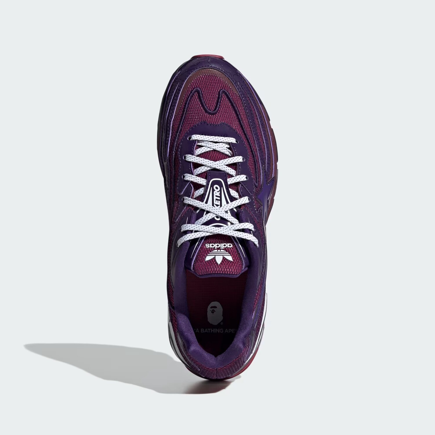 Кроссовки Adidas Originals Orketro x BAPE, темно-фиолетовый — фото 2