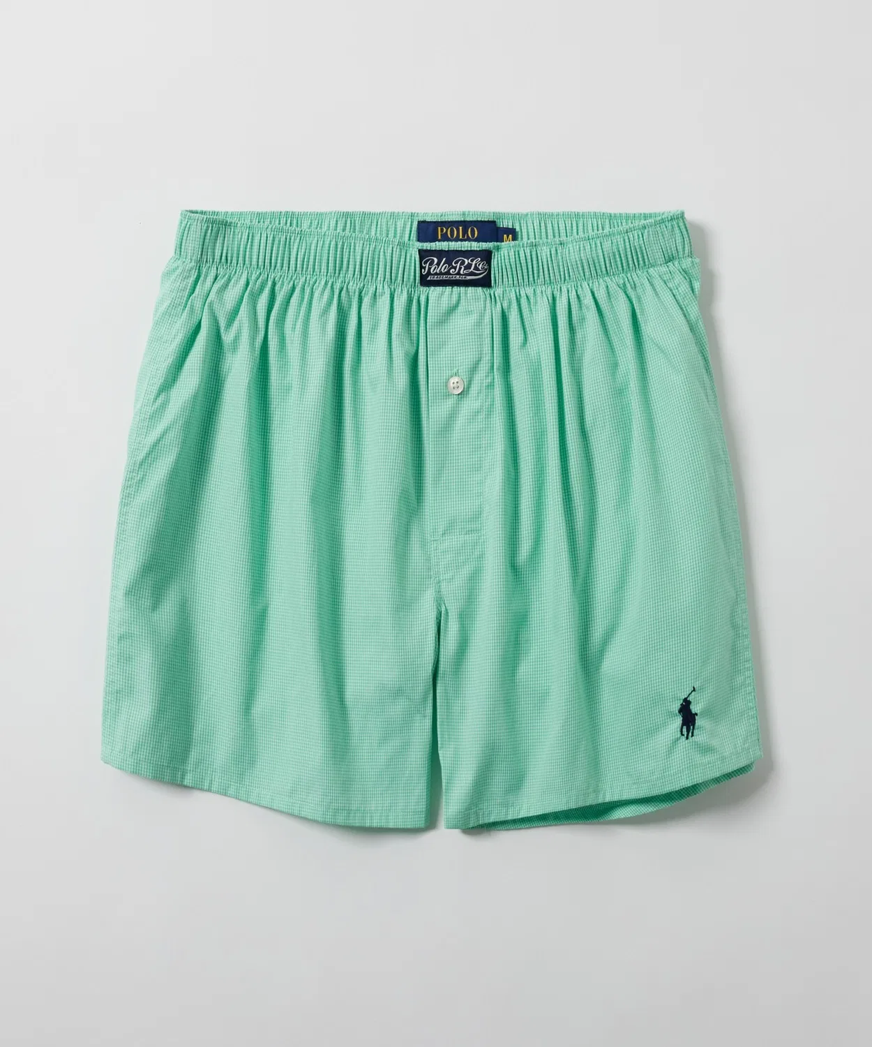 Мужские трусы-боксеры с принтом Mini Houndstooth POLO RALPH LAUREN, Green