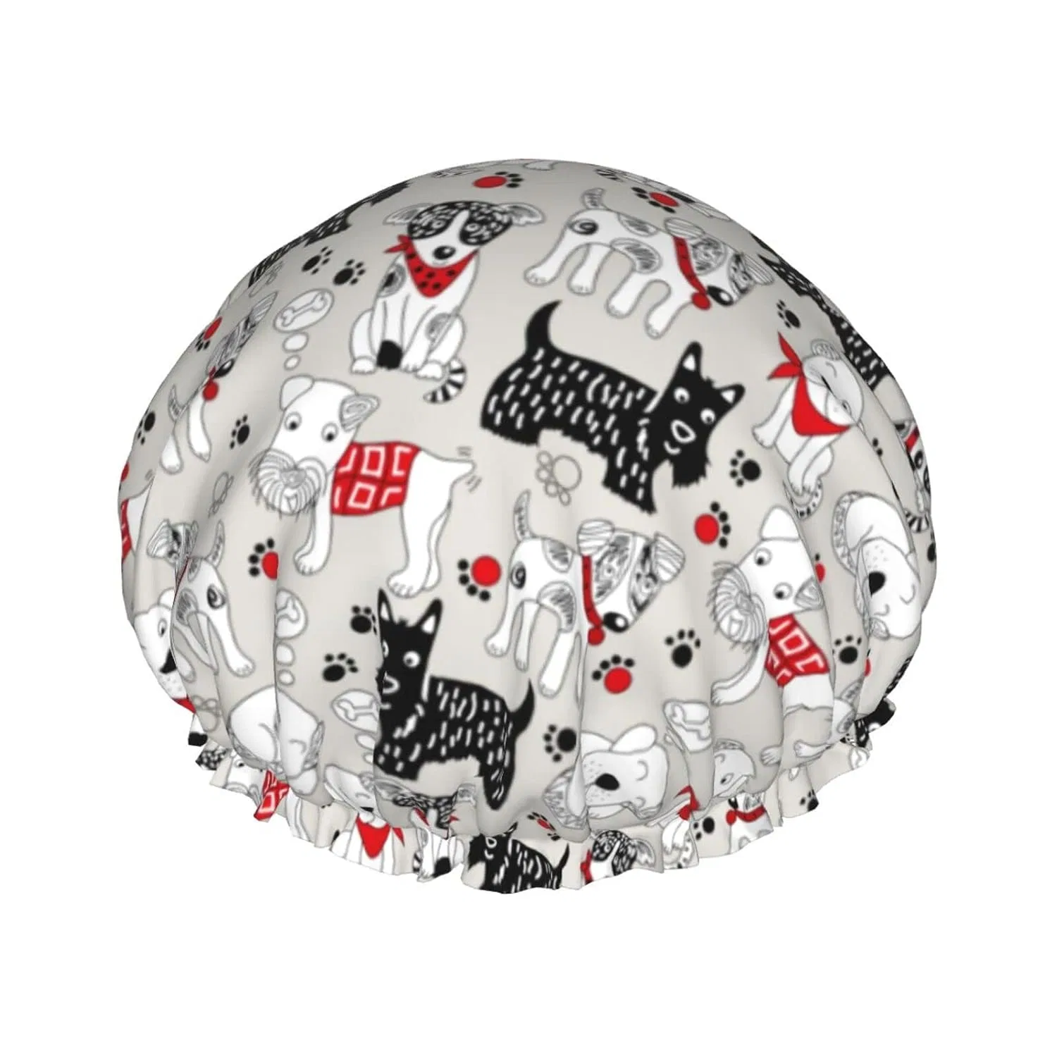 Шапочка для душа Cute Dog, Oudrspo, 1 шт, One Size
