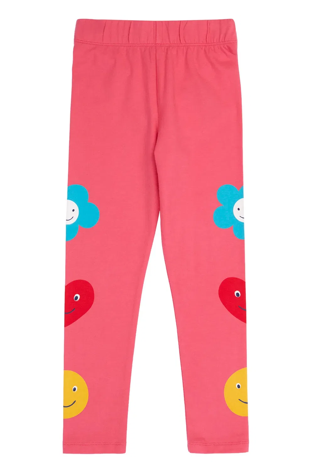 Детские леггинсы с принтом Leona Frugi, Pink — фото 2