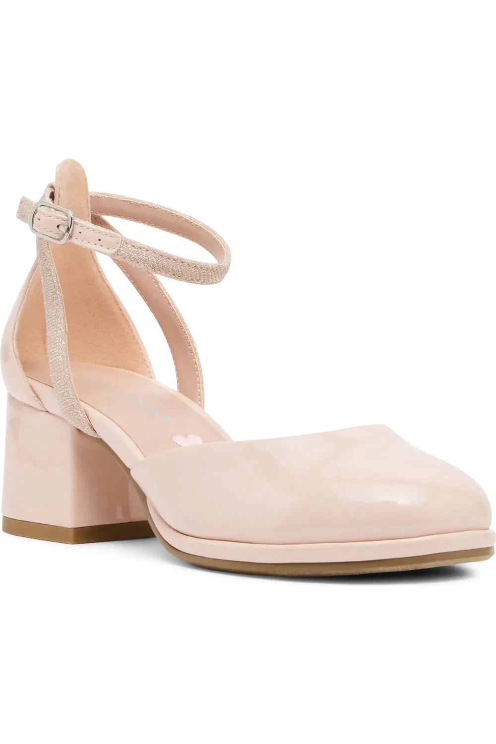 Туфли детские на платформе с ремешком Jelinor Steve Madden, Blush