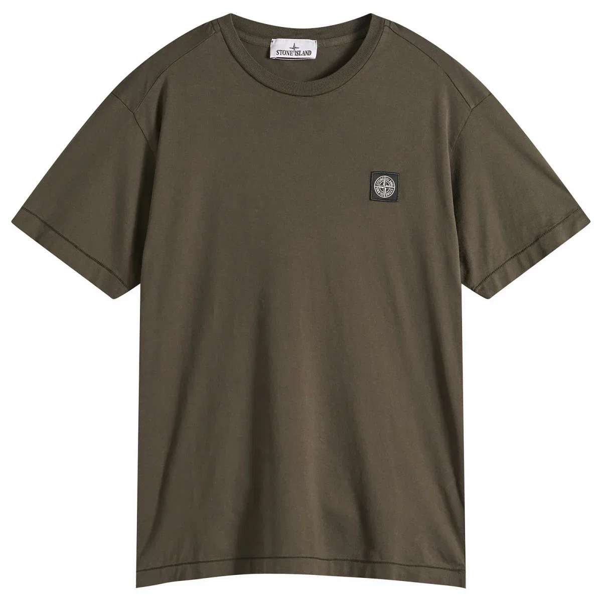 Футболка с патчем Stone Island, Charcoal