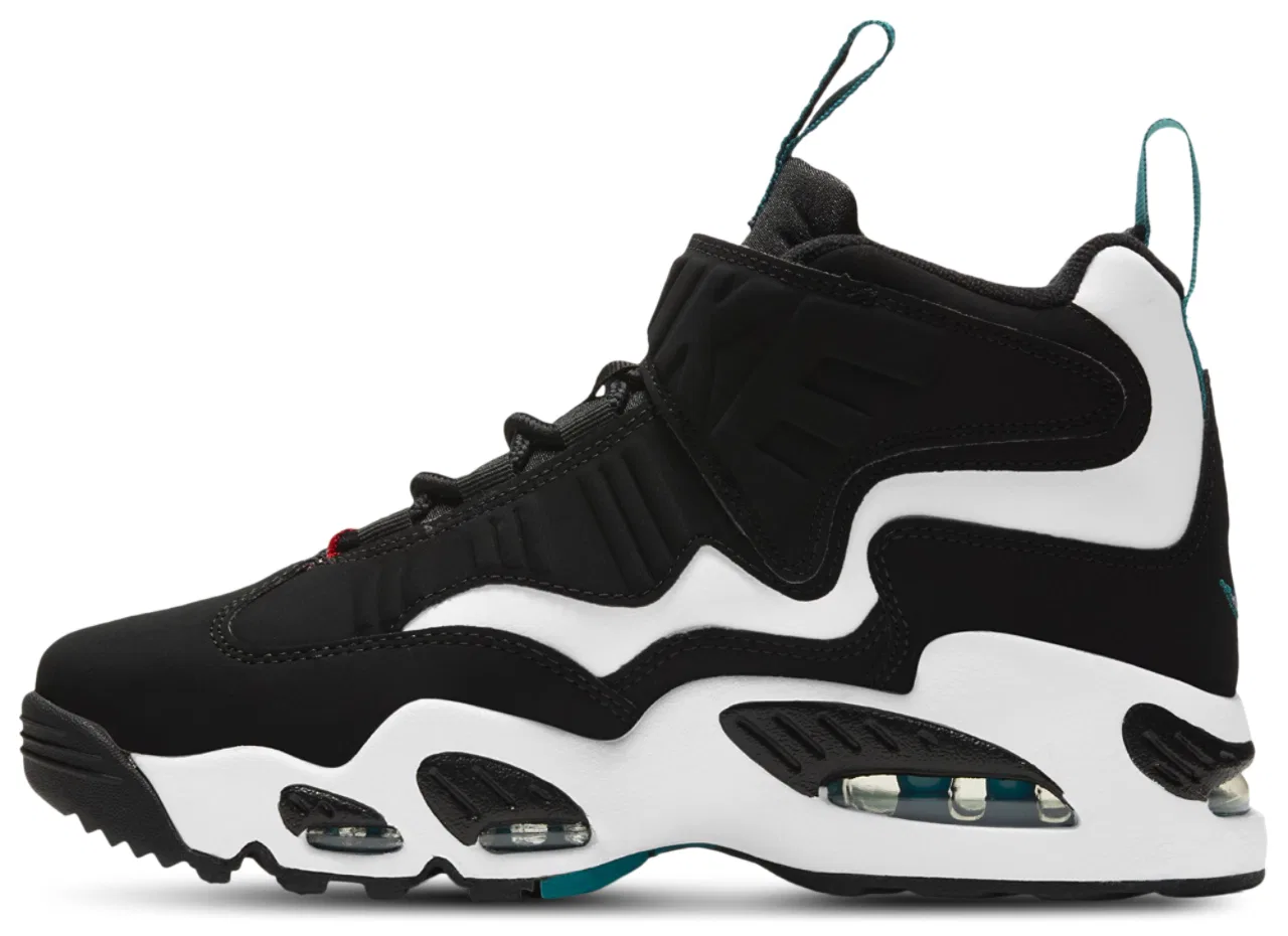 Кроссовки для мальчиков Air Griffey Max 1 Nike, цвет White/Freshwater/Black — фото 3