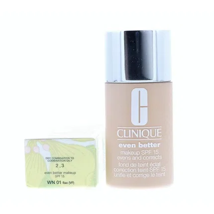 Тональный крем SPF 15 Clinique Even Better, WN 01 Flax, 30 мл