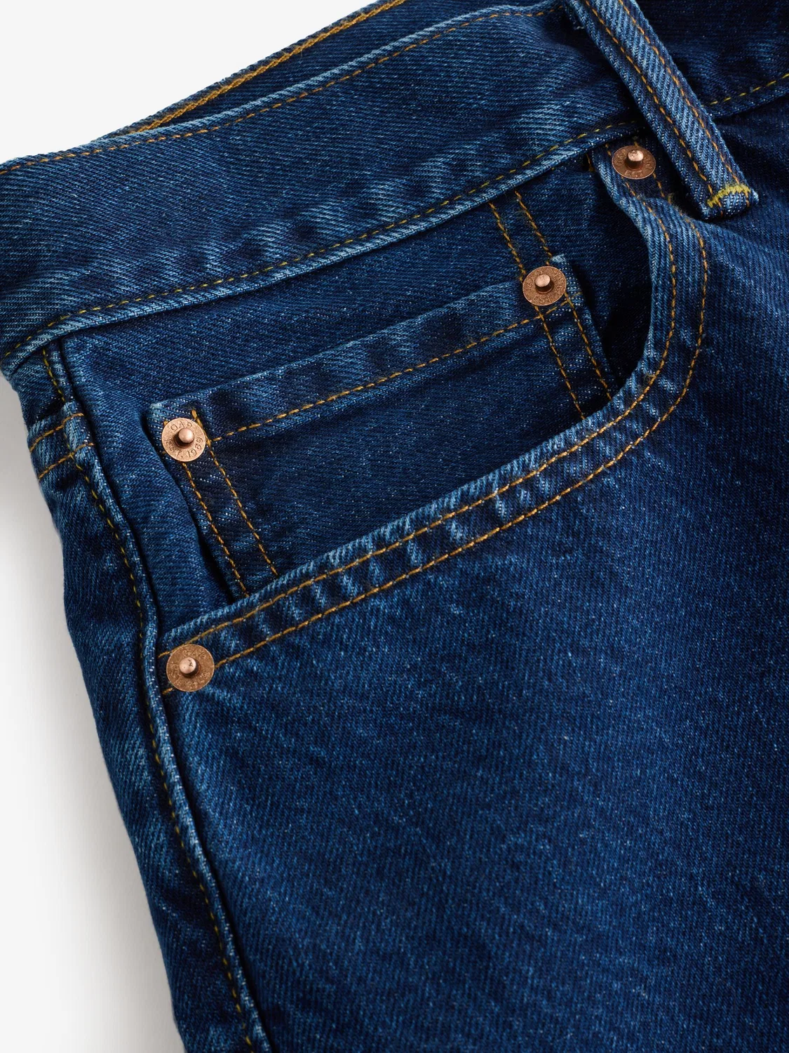 Шорты джинсовые свободные Gap, Dark Wash — фото 4