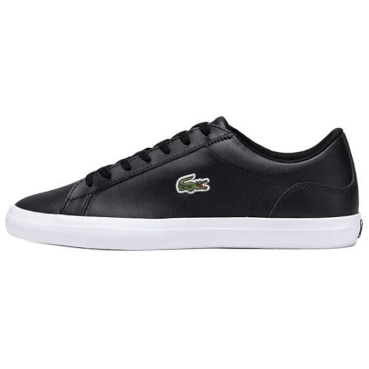 

Кроссовки LACOSTE Skateboarding Shoes Men Low-top Black, черный