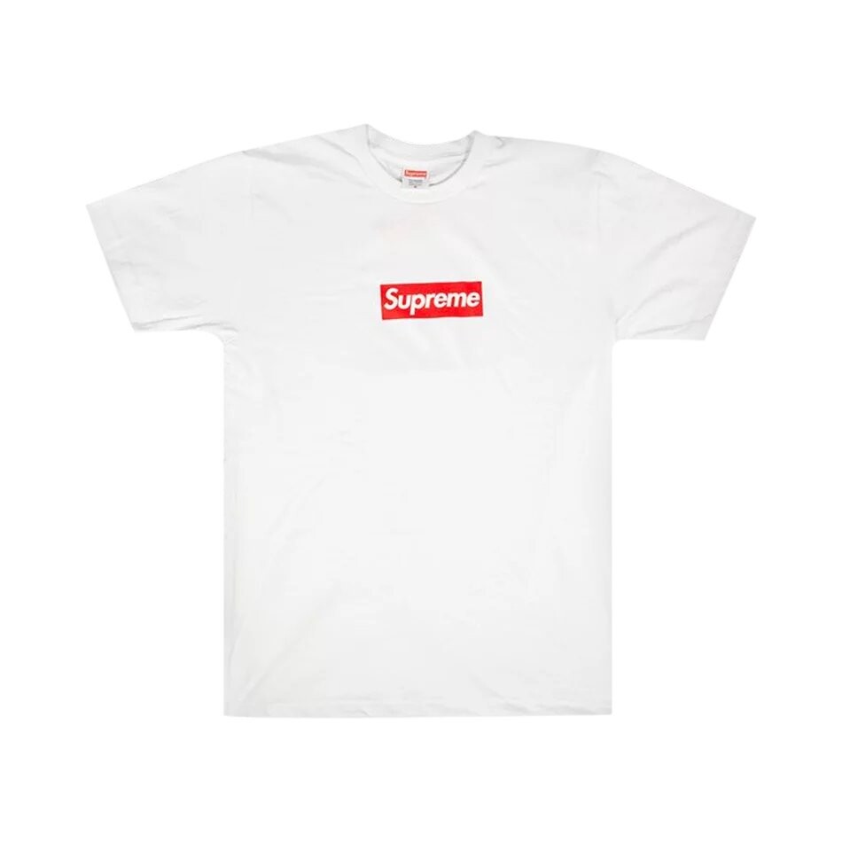 

Футболка Supreme 20th Anniversary Box Log, белый