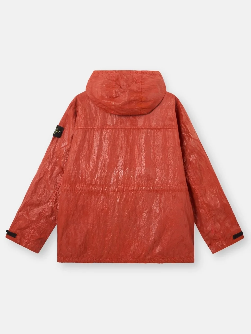 Мужская куртка с капюшоном Stone Island With Multiple Pockets, жжёно-оранжевый — фото 3