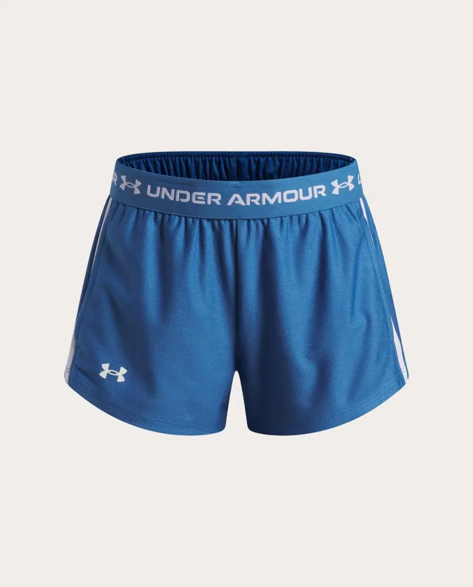 Детские шорты для девочек с карманами G Tech Play Up Short Under Armour, Azul