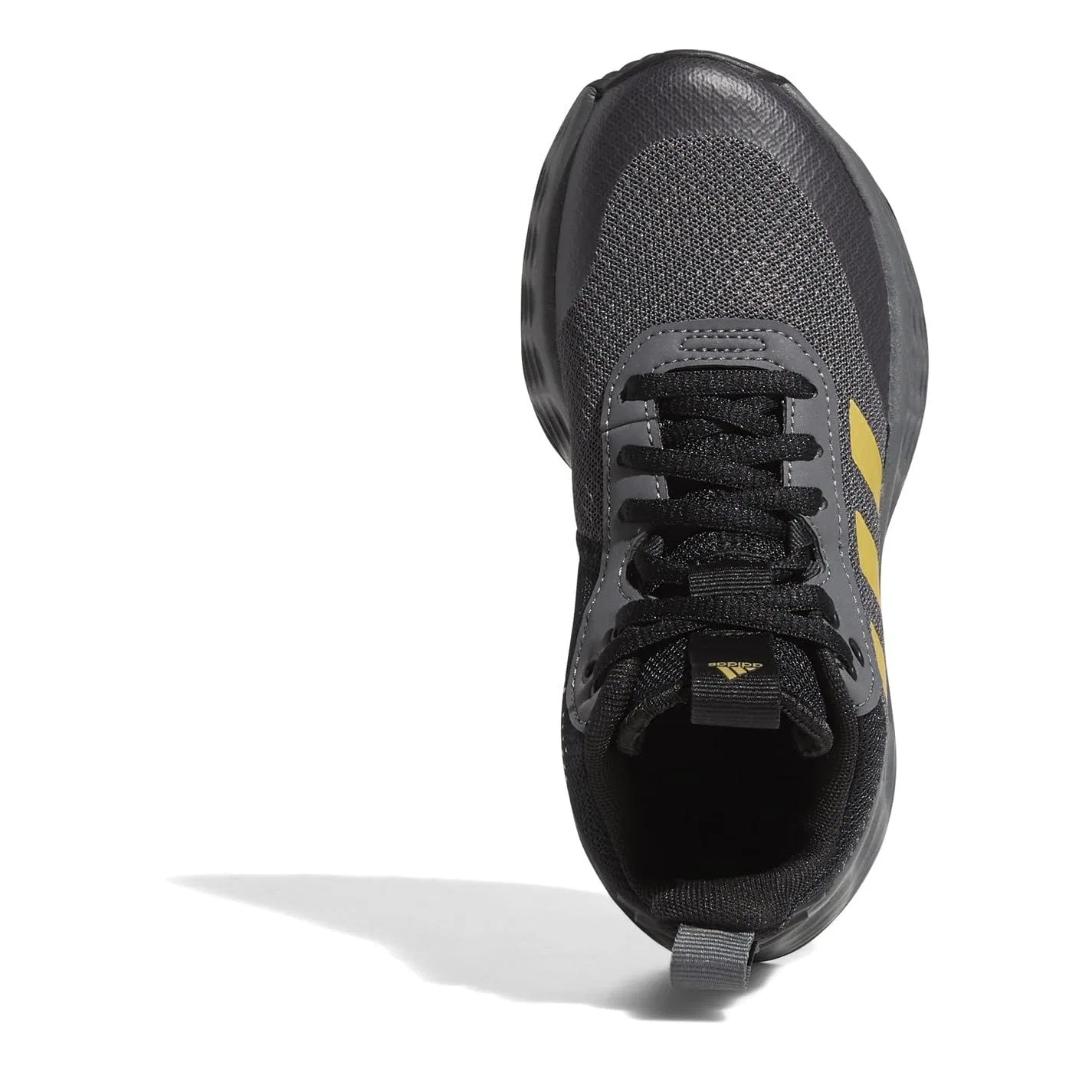 Детские кроссовки для баскетбола Ownthegame 2.0 Adidas, Grey Five Matte Gold Core Black — фото 2