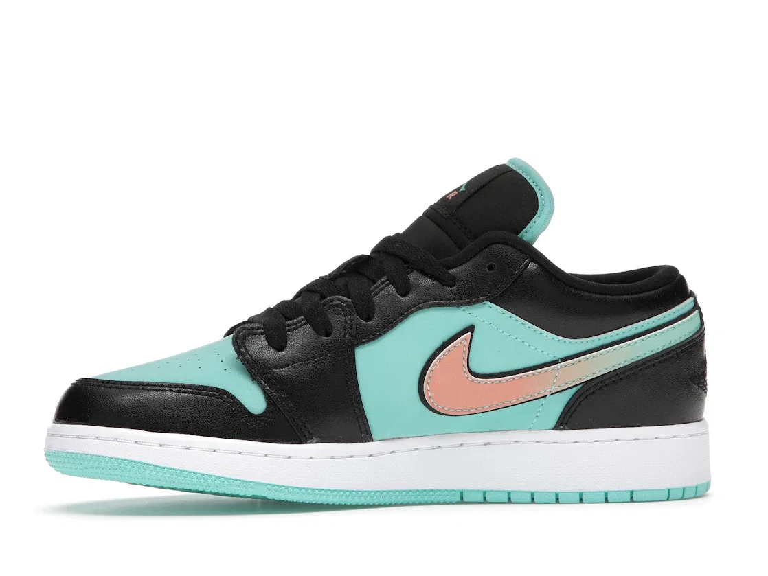 Детские кроссовки с принтом Jordan 1 Low SE Tropical Twist Jordan, Tropical Twist/Black — фото 3