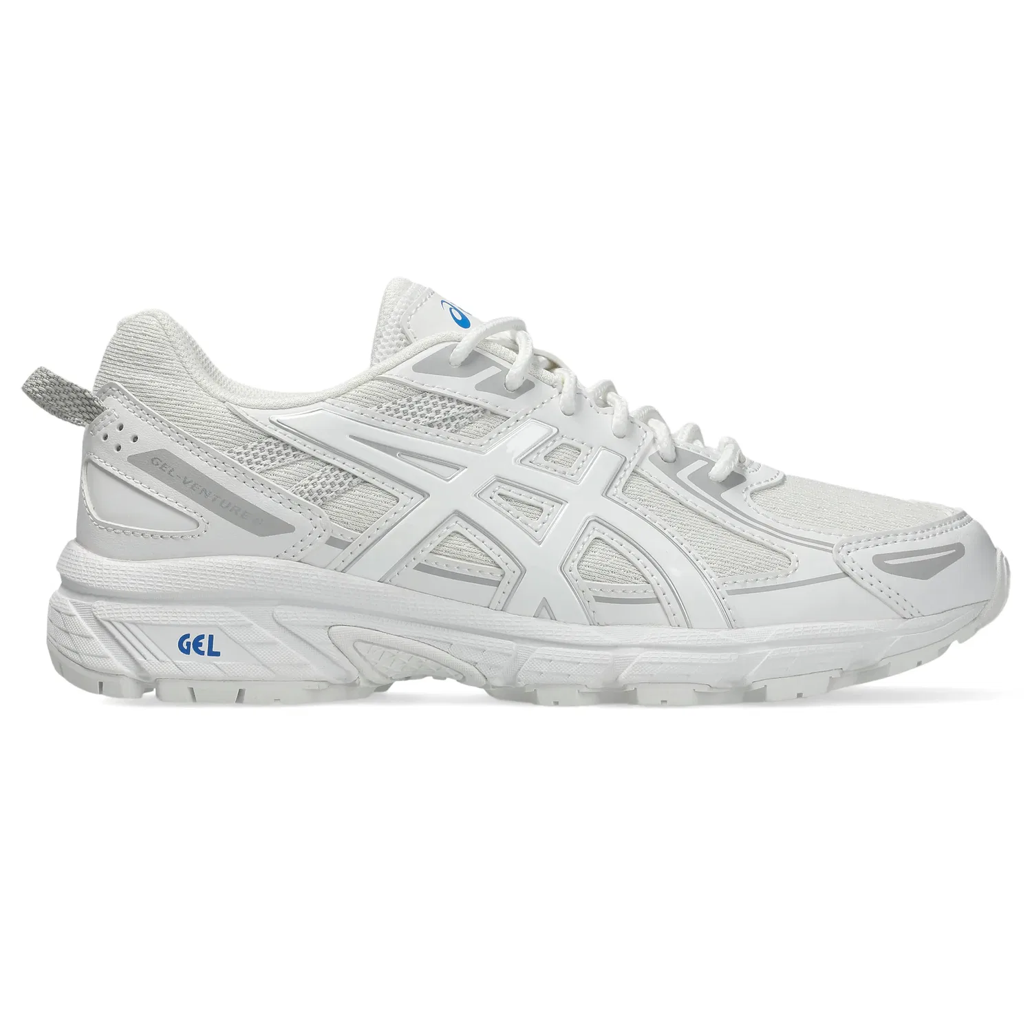 Детские кроссовки с технологией GEL ASICS SportStyle, White/Illusion Blue — фото 2