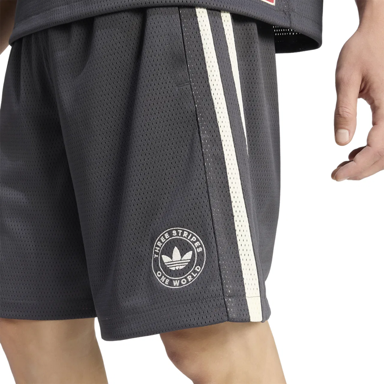Мужские шорты Santiago Short Adidas, черный/бежевый — фото 3