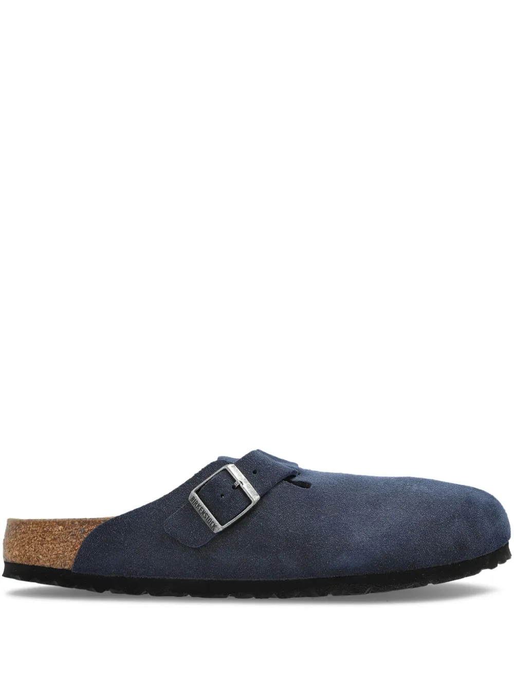 

Замшевые туфли с пряжкой Boston BIRKENSTOCK, синий