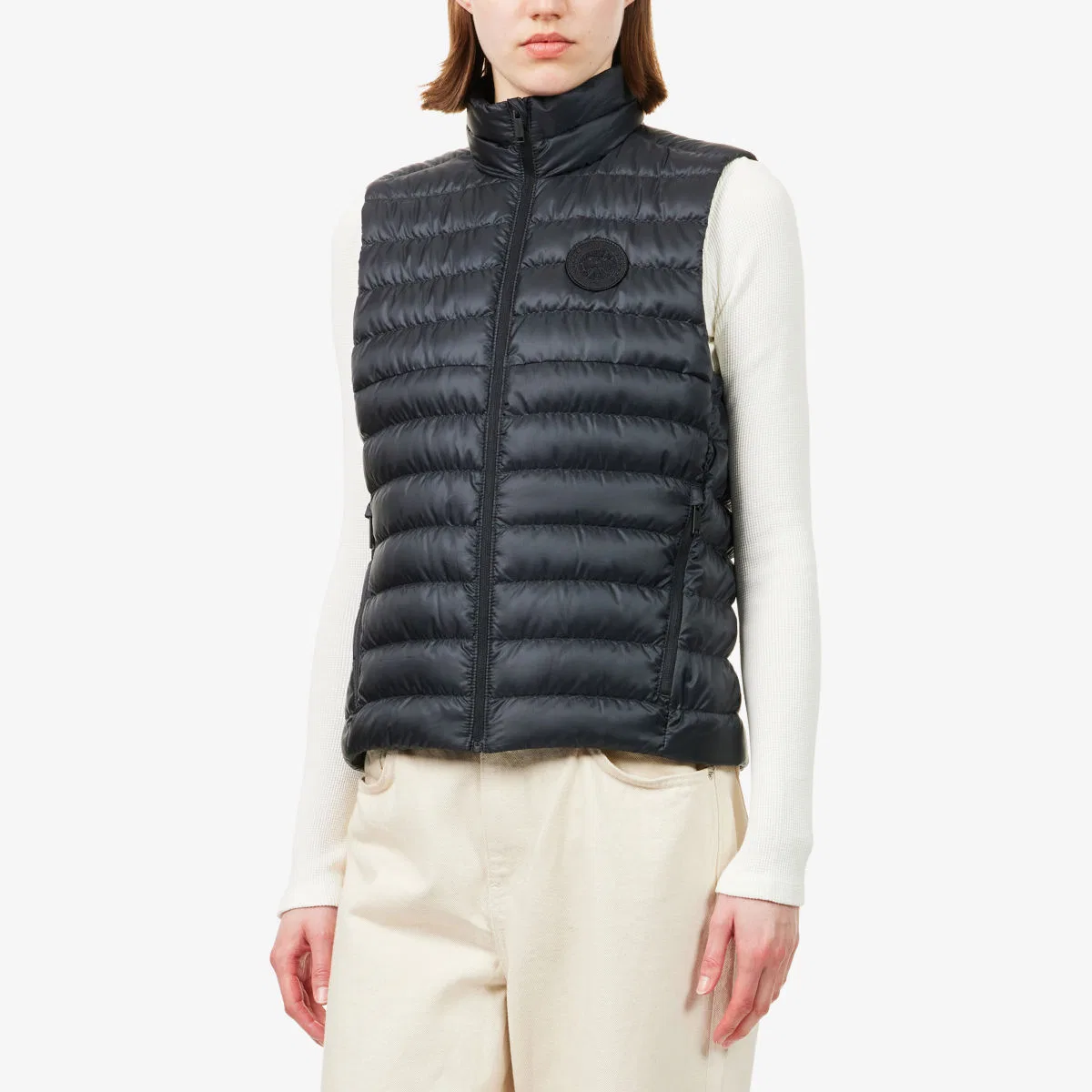 Утепленный жилет Aethera из нейлонового пуха Canada Goose, черный — фото 3