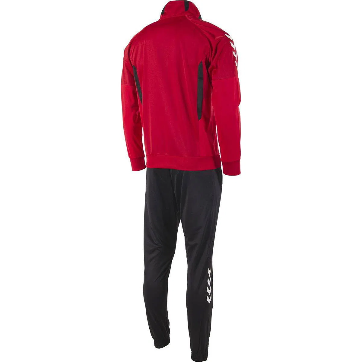 Детский спортивный костюм Hummel Authentic, Цвет Neonrot Schwarz — фото 4