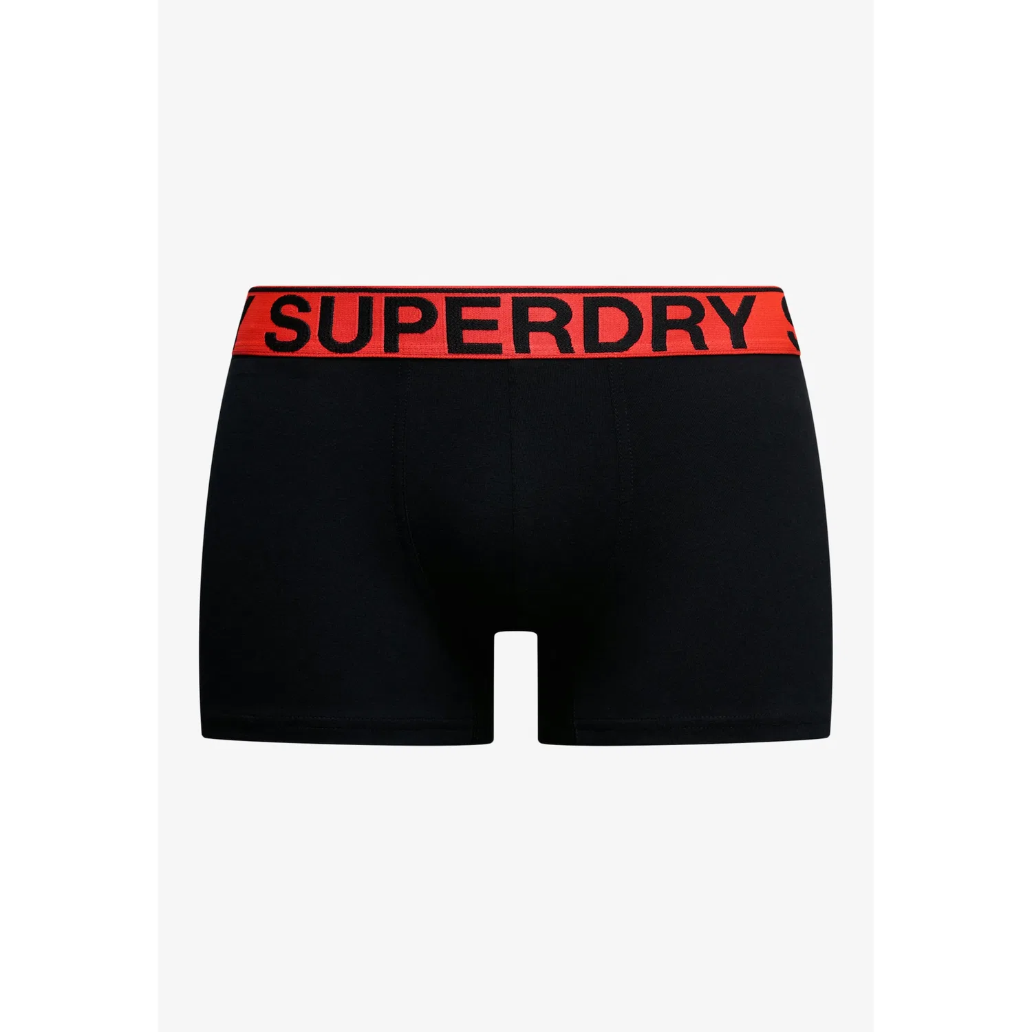 Мужские боксеры из хлопковой смеси Superdry, Black/Orange — фото 3