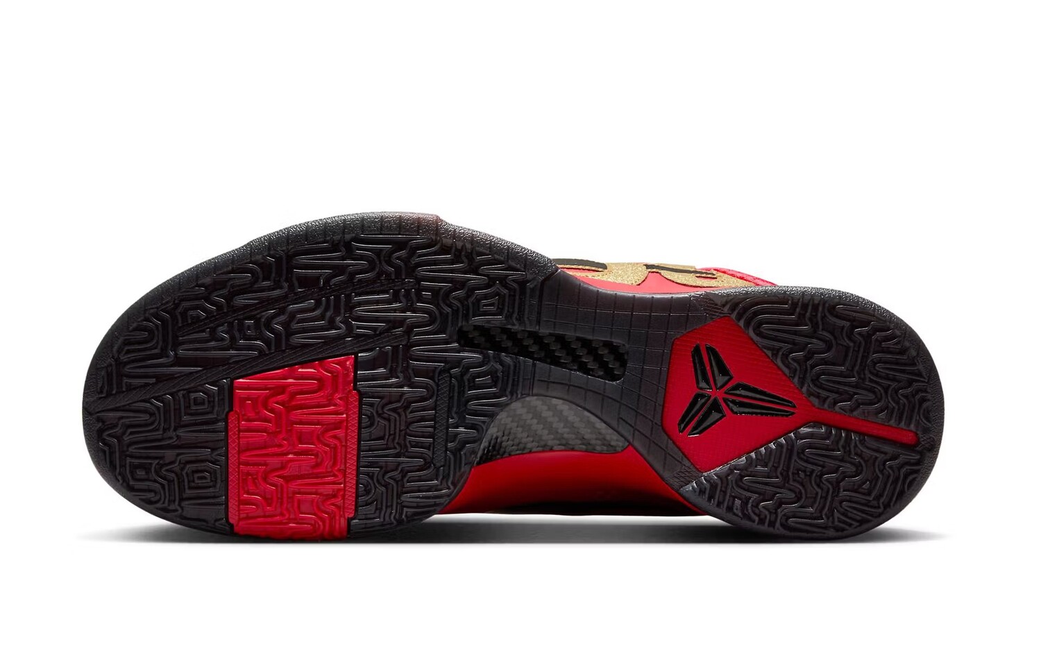 Баскетбольные кроссовки детские Nike Kobe V Protro "Year of the Mamba", красные — фото 4