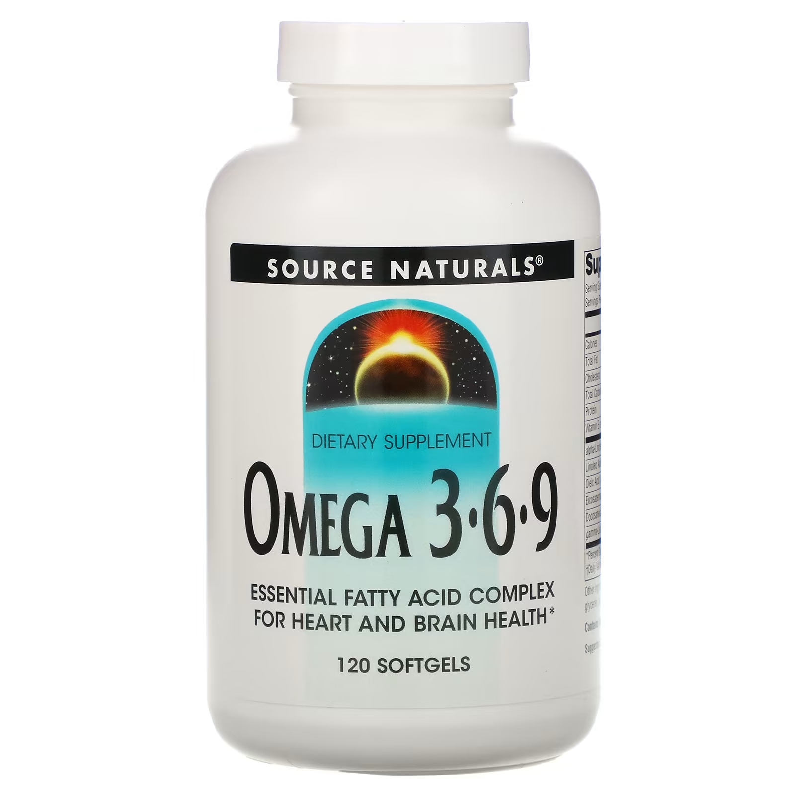 

Source Naturals Omega-3 6 9, 120 капсул