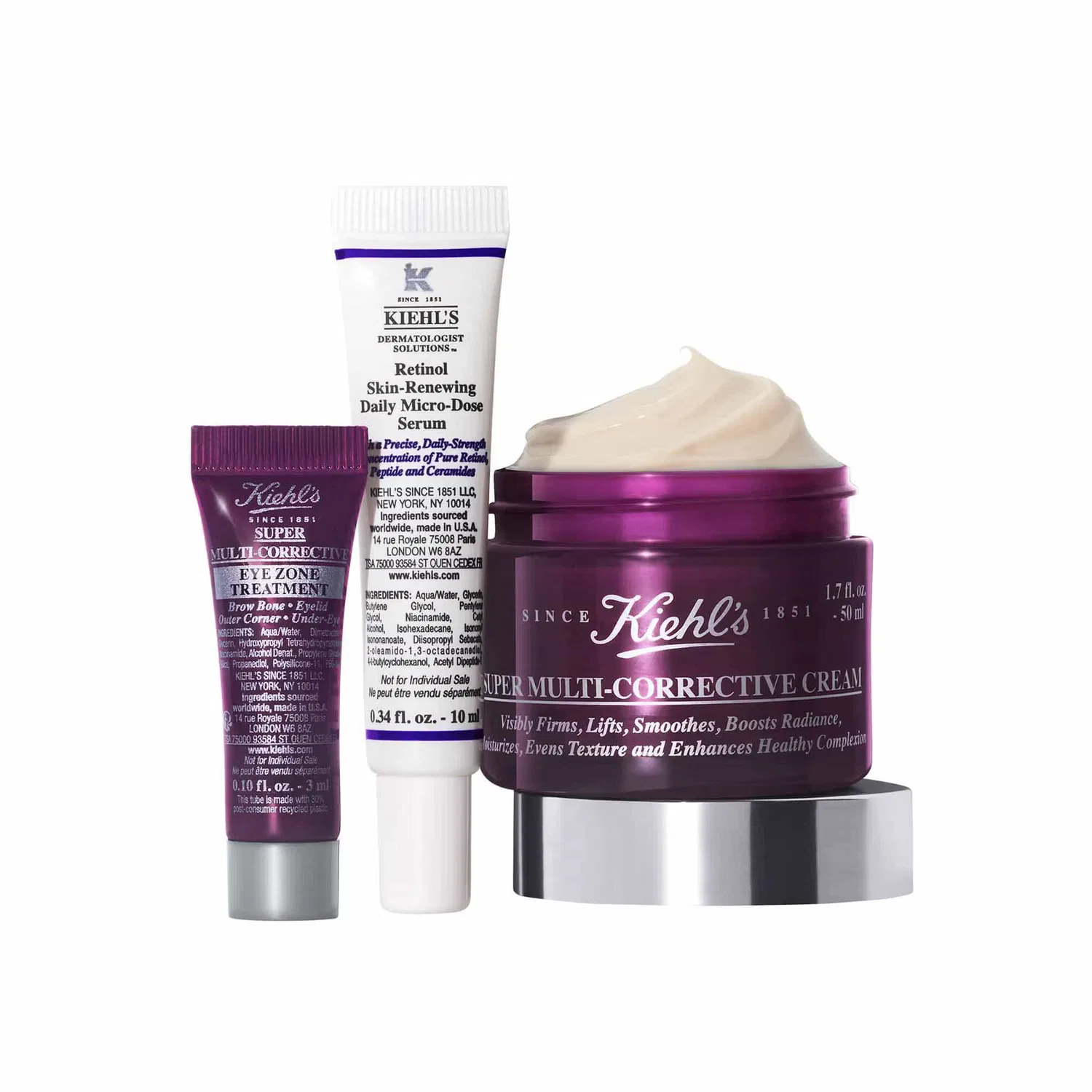 Набор антивозрастной косметики Kiehl's Set Level Up Your Smooth — фото 3