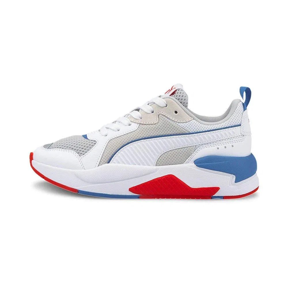 Детские кроссовки для мальчиков с шнуровкой X-Ray Jr PUMA, Bianco — фото 3