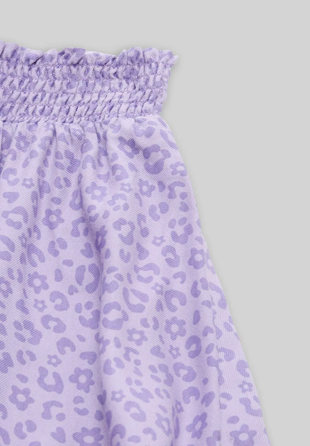 Röcke mini-rock с леопардовым принтом - мини-юбка Tom Tailor, Small Lilac Leopard Print — фото 3