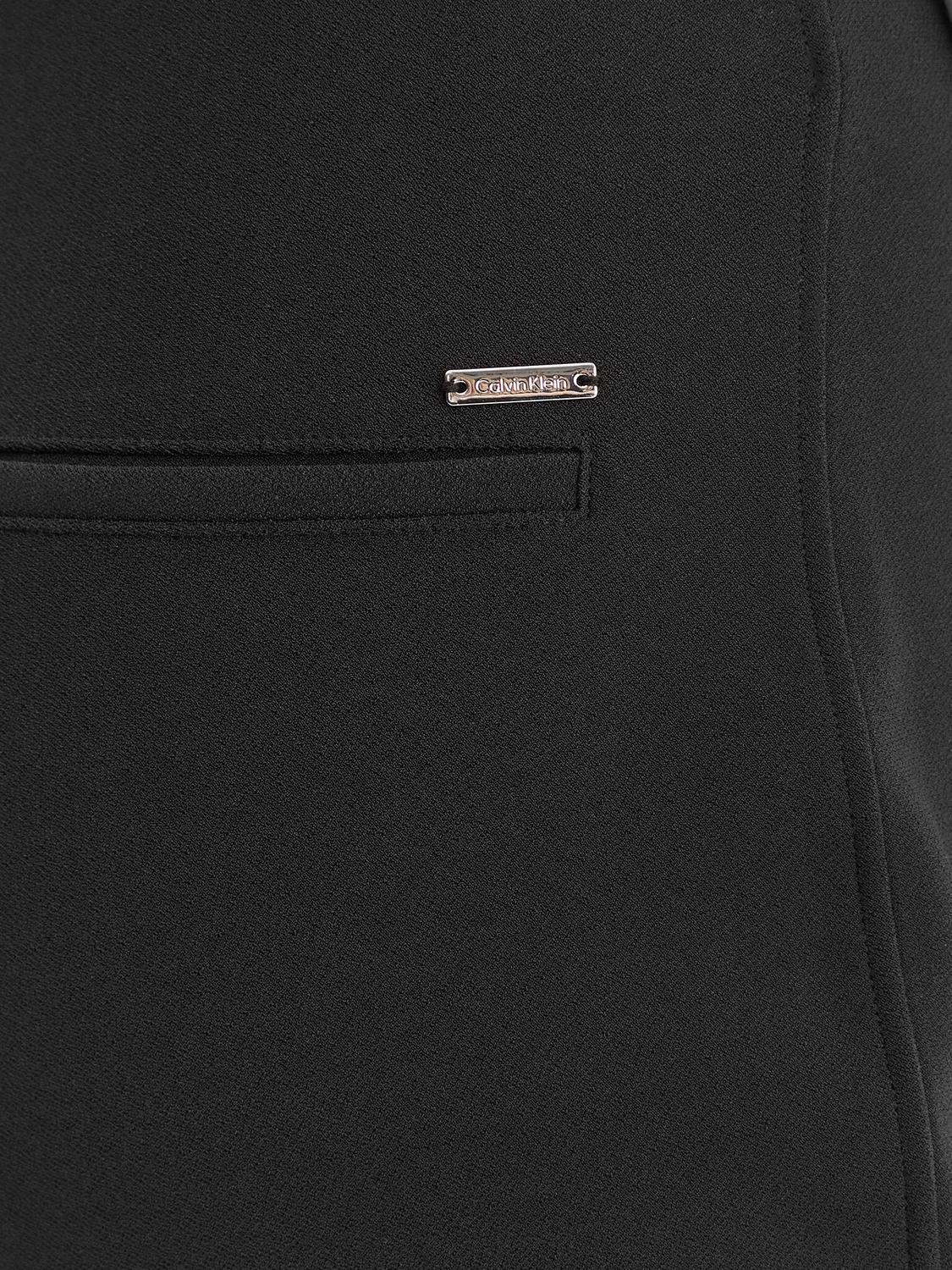 Женские брюки клеш Calvin Klein, черный — фото 4