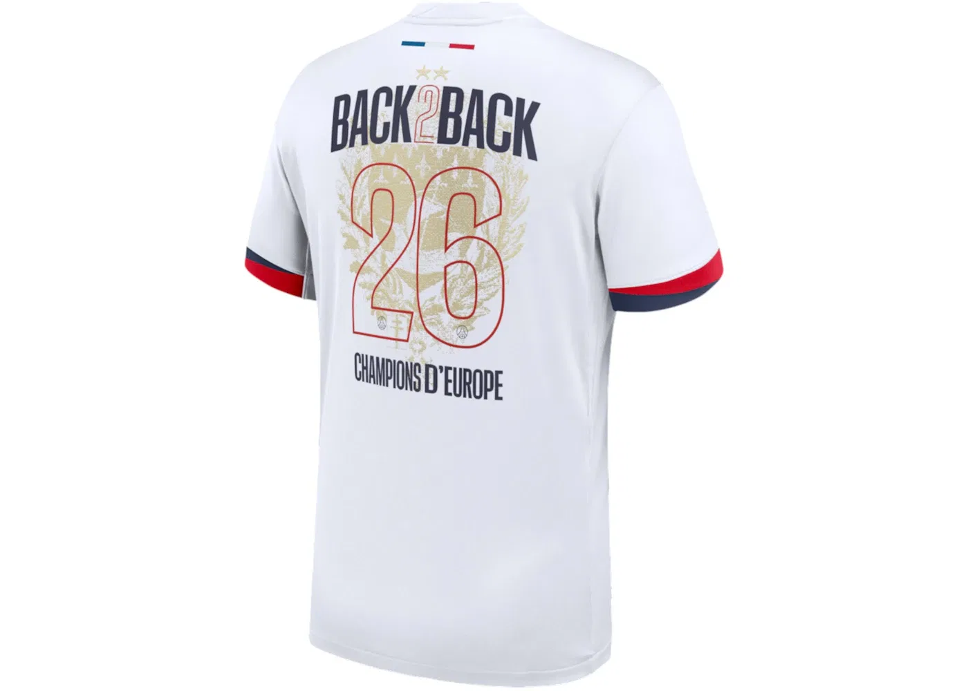 Мужская футболка с принтом Jersey (Champions of Europe 2026 Print) Nike, White