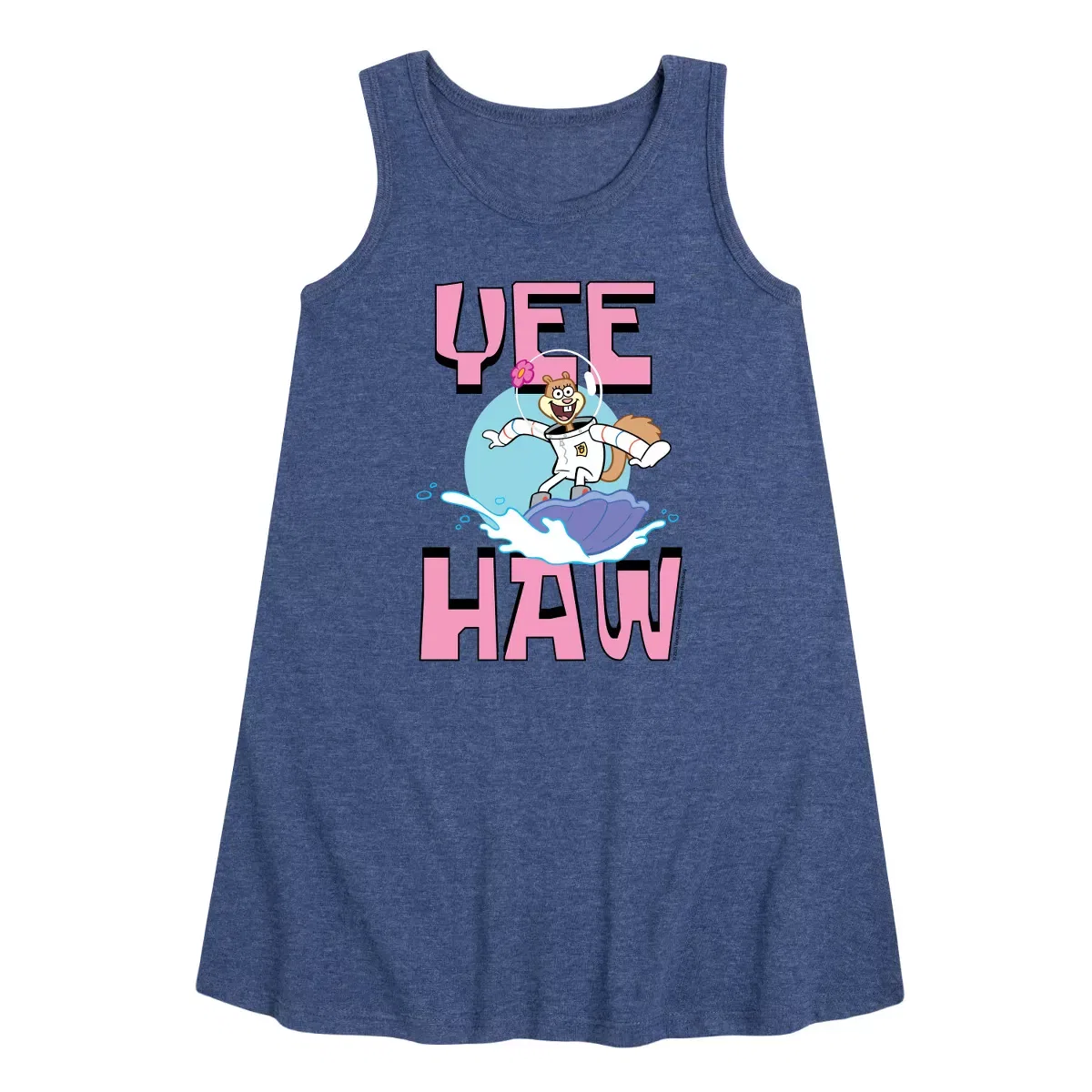 Детское платье без рукавов SpongeBob SquarePants, Heather Navy
