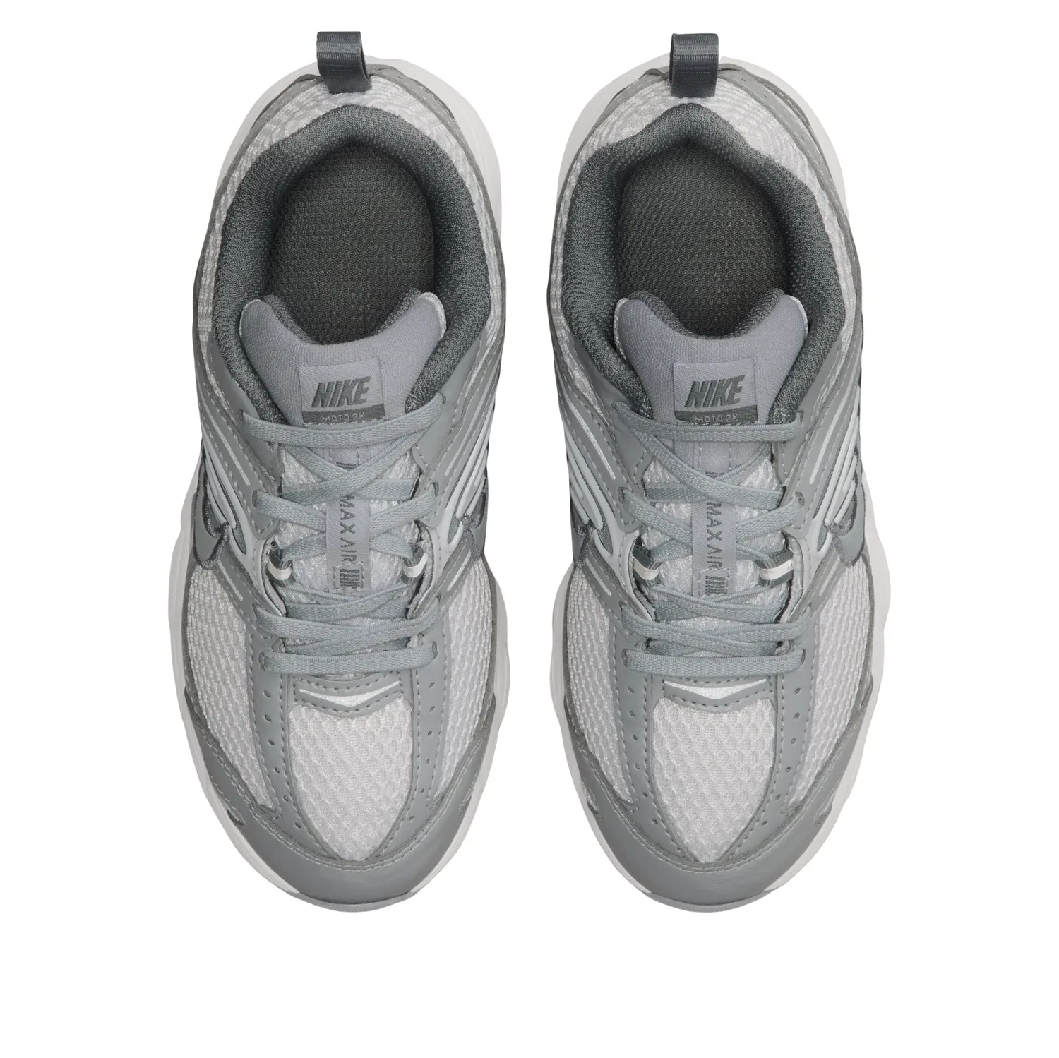 Детские кроссовки с сетчатым верхом Air Max Moto 2K 'Wolf Grey Vast Grey' Nike, Wolf Grey/Vast Grey/Cool Grey/Wolf Grey — фото 3