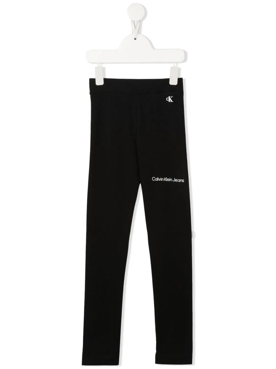 Леггинсы с логотипом Calvin Klein, черный